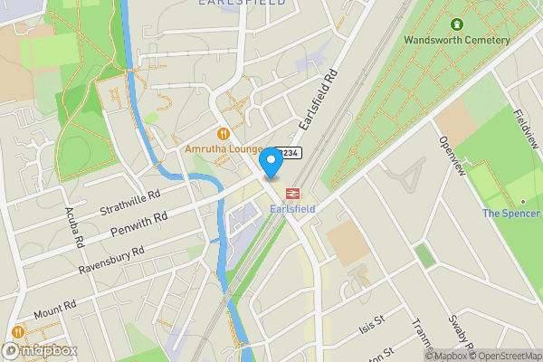 Map location for 497B Garratt Lane, Earlsfield, London, SW18 4SW
