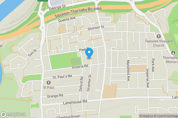 Map location for 20 Havelock Street, Thornaby, Stockton-on-Tees, Cleveland, TS17 6HN