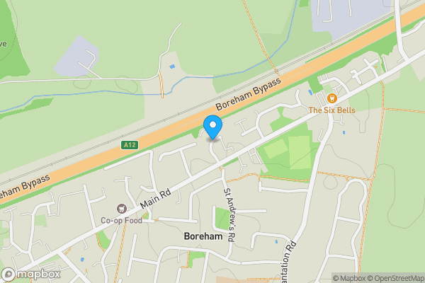 Map location for Hurrell Down, Chelmsford, Essex, CM3 3JP