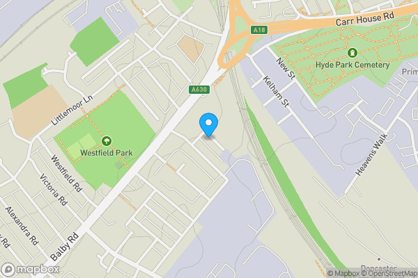 Map location for 10 Sylvester Avenue, Doncaster DN4 8AH