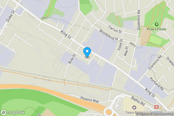 Map location for 13 Oldfield Street, Stoke-on-Trent, Staffordshire, ST4 3PL