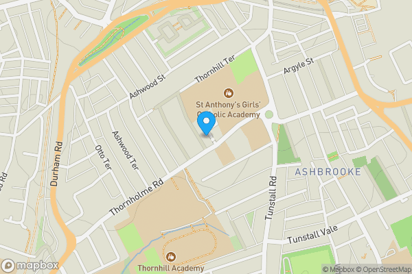 Map location for 47 The Croft, Thornholme Road, Sunderland, Tyne and Wear, SR2 7NR