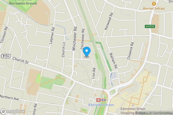 Map location for 1 Ruskin Walk, London, N9 9DT