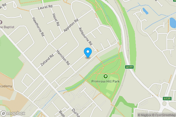 Map location for 104 Dundas Street, Stockton-On-Tees, Cleveland TS19 0EX