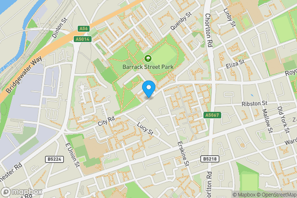 Map location for City Road, Manchester, Lancashire, M15 4TA