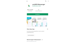 Anleitung zum proWIN Messenger