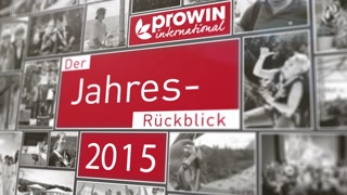 proWIN Jahresrückblick 2015