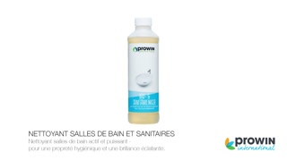 NETTOYANT SALLES DE BAIN ET SANITAIRES