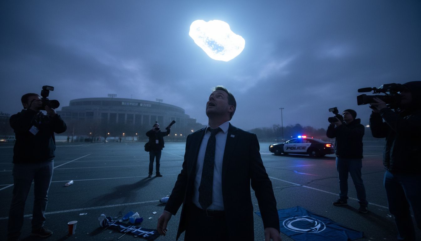 Charlie Kirk saw a UFO after a Penn State game a year ago. Here’s what we know - PennLive.com