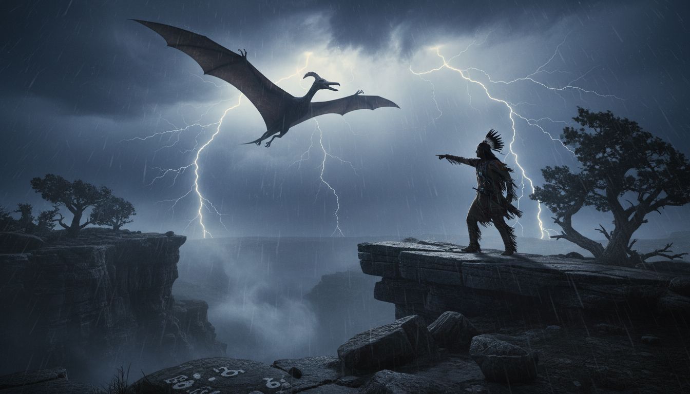 Pterodactyl Sightings in the American Old West-Thunderbirds.