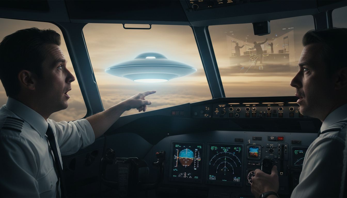 Pilot reports UFO hovering beside jet, leaving air traffic control stunned: 'Good luck with the aliens' - Fox News