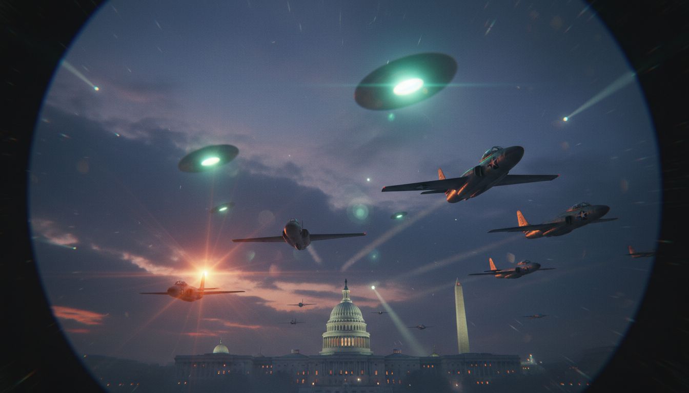 In 1952, DC’s skies were littered with US fighter jets chasing UFOs. More than 70 years later, the mystery persists - CNN