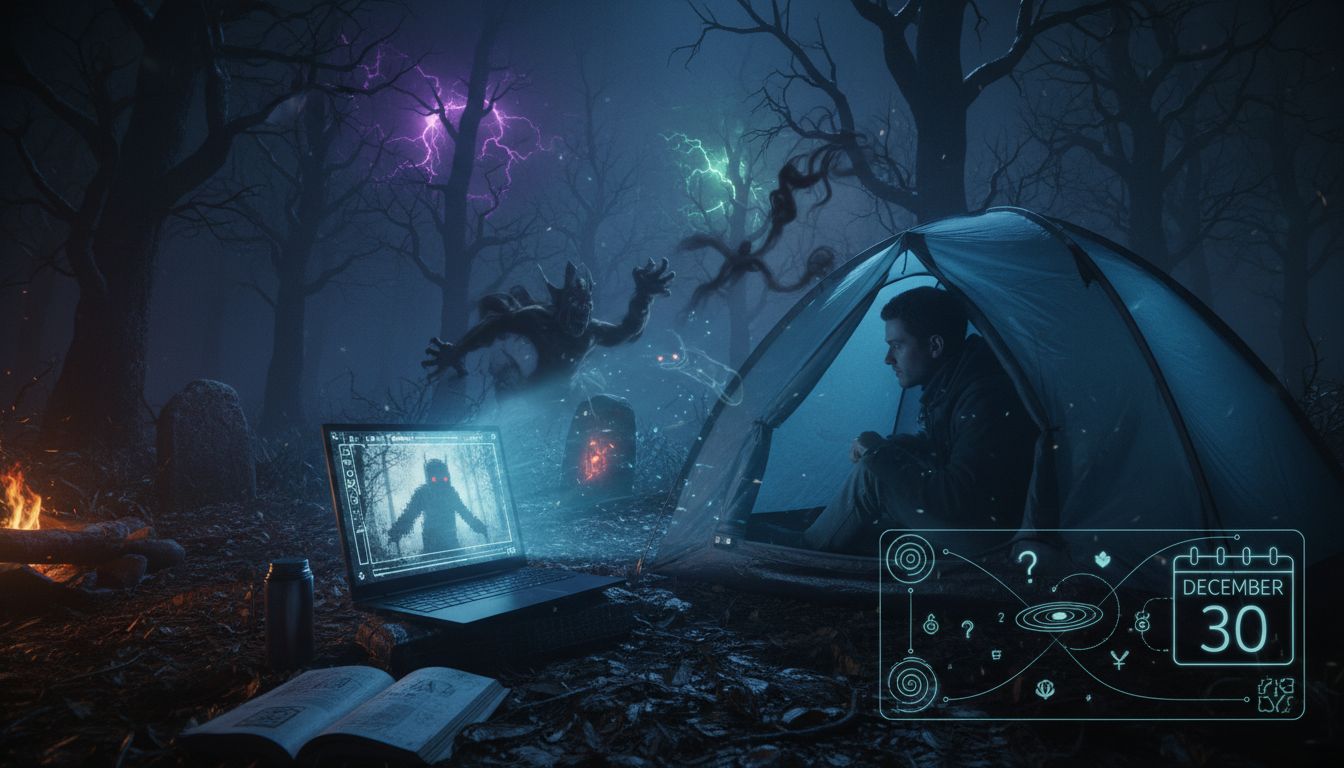 The Night We ALMOST DIED CAMPING In Haunted DEVILS FOREST