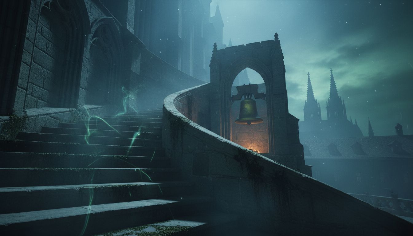 The Ghosts Haunting the Mattentreppe, Ringing the New Year In