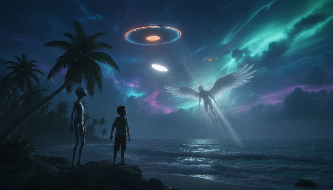 From Bright Lights To Winged Humanoids: UFO And Alien Encounters Of The Caribbean