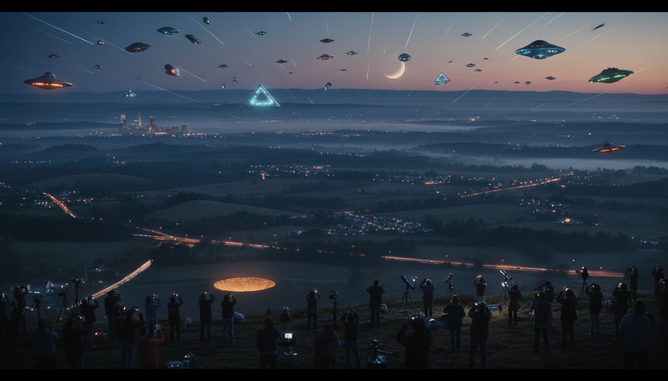 More than 100 UFO sighting reported in Pennsylvania in 2025 - CBS News