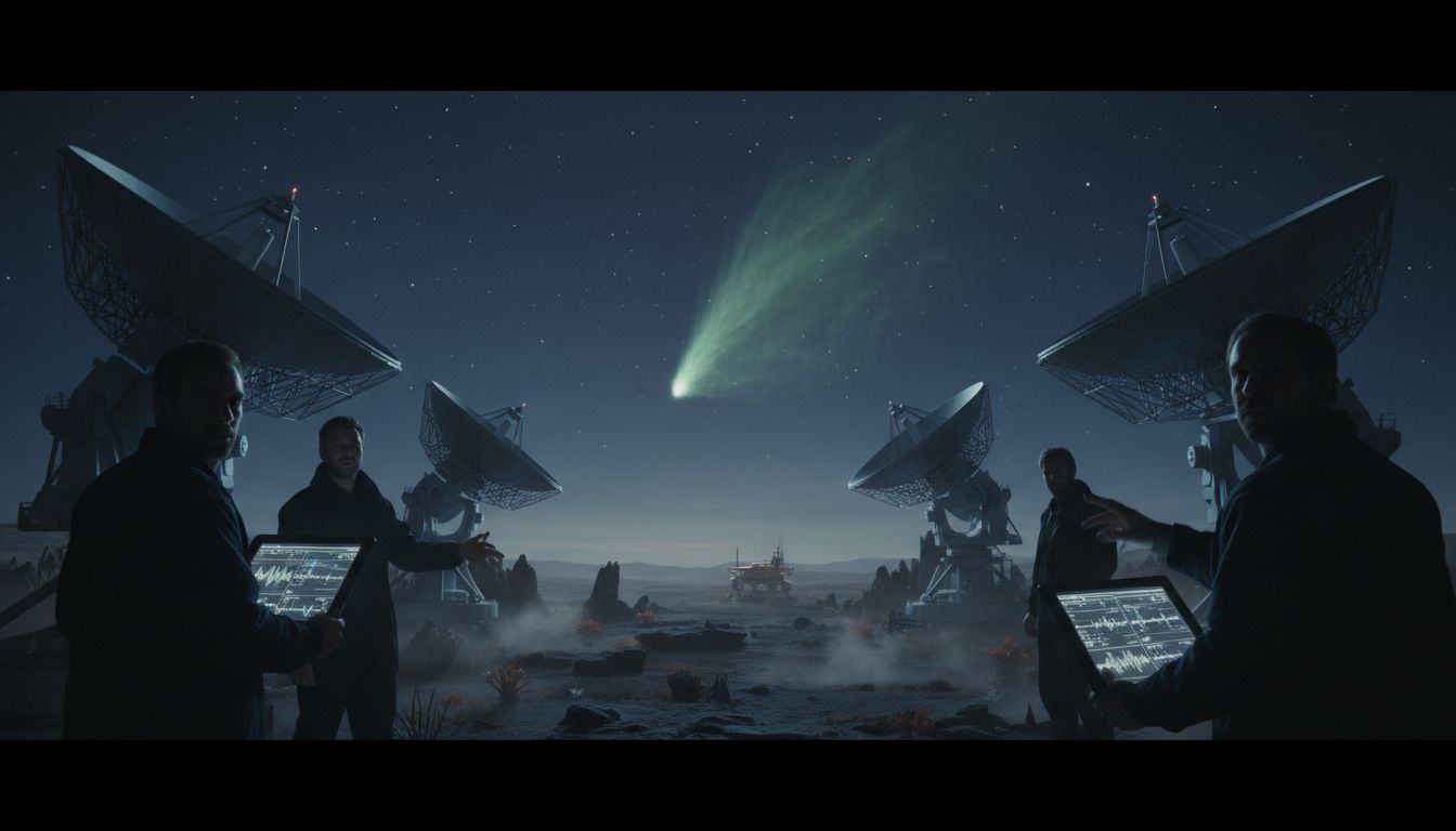 Alien Talk Fades Around Interstellar Comet 3I/ATLAS as New Searches Find No Signals and Images Turn Green - TechStock²