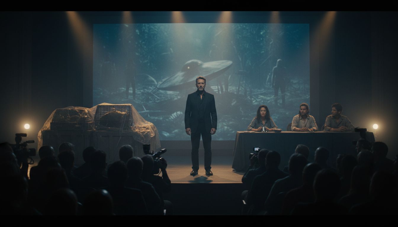 James Fox Hosts UAP UFO Press Conference In Washington DC January 20th 2026