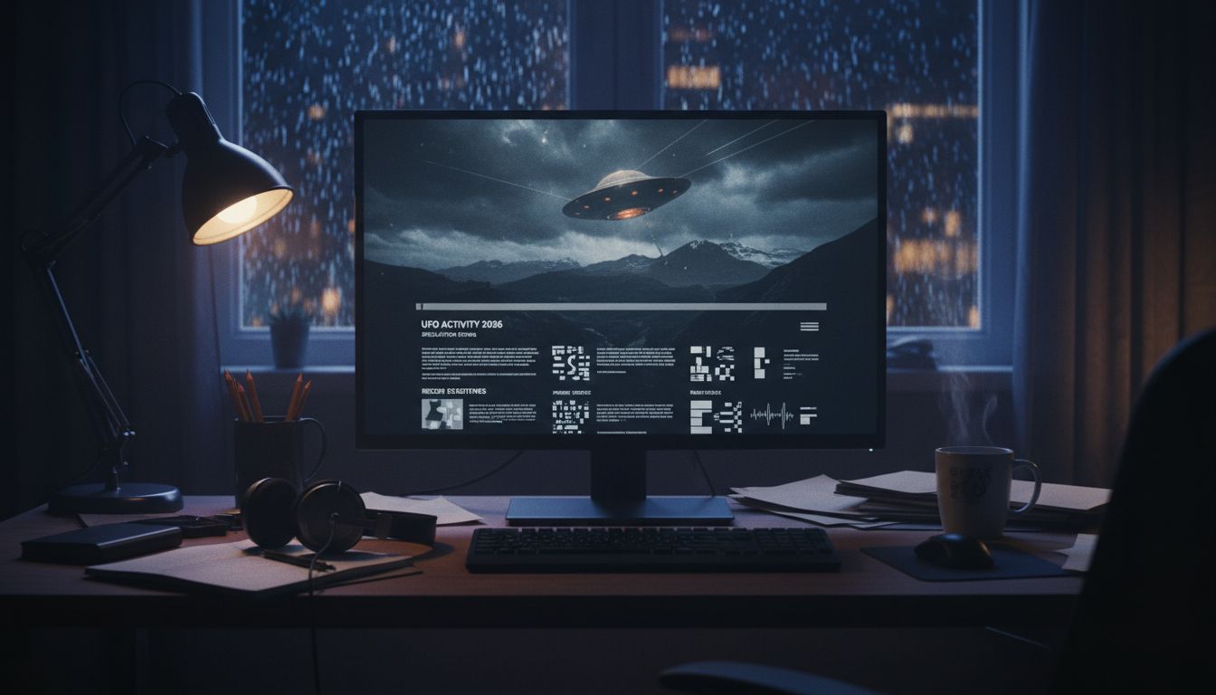 Mysterious UFO Take Over 2026!