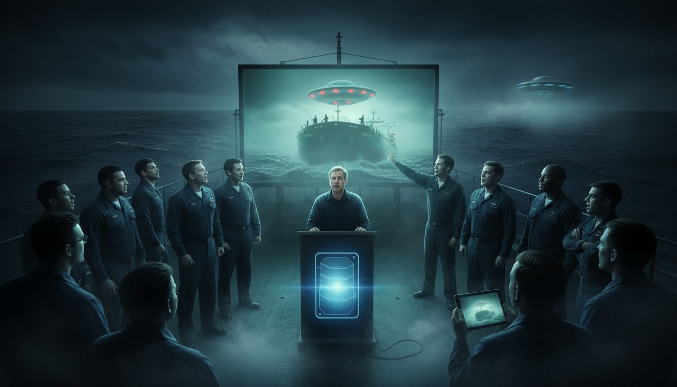 Astonishing multiple-witness onboard UFO case