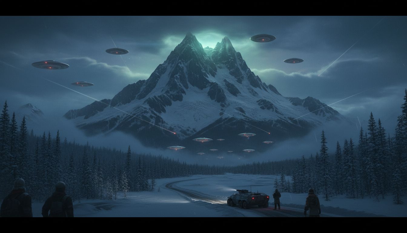 Mysterious US mountain that has 'alien base hidden inside' as it becomes UFO hotspot