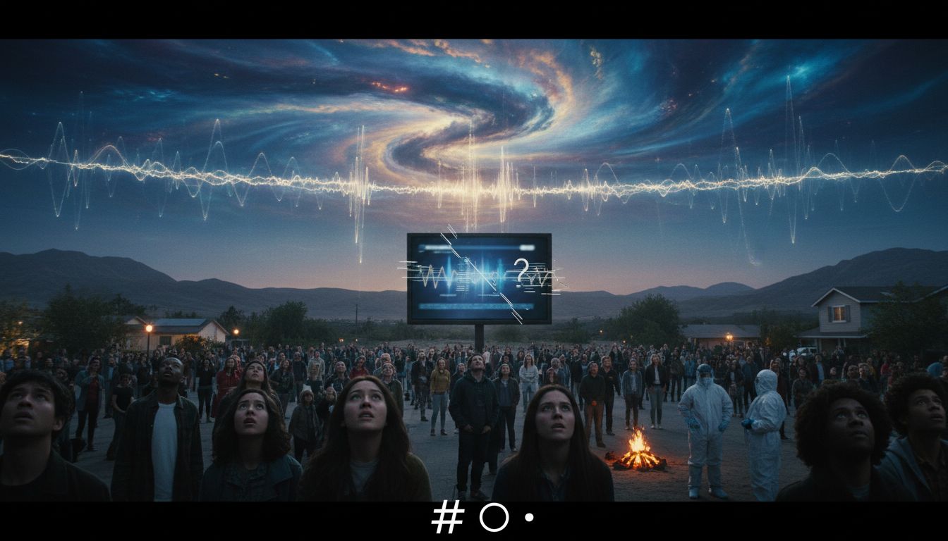 Thousands of people around the world all heard the same impossible thing in the sky