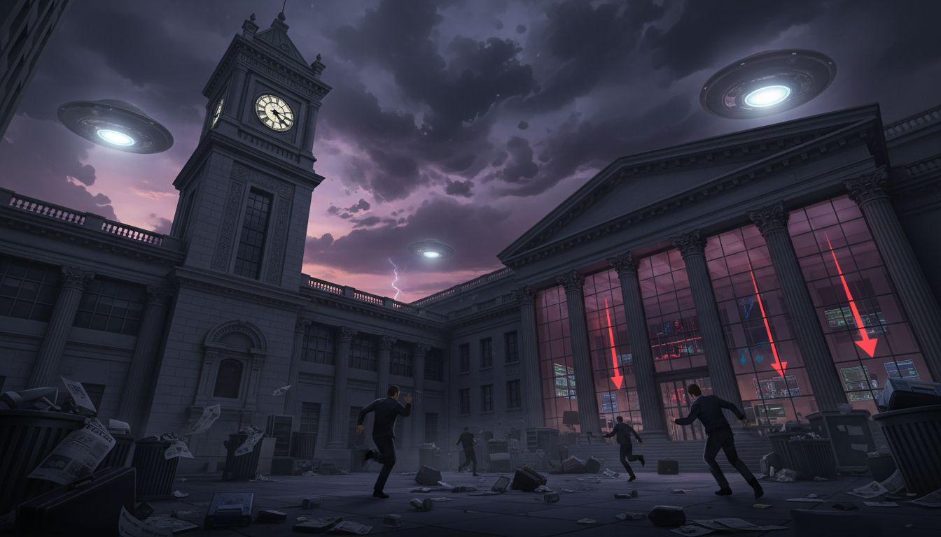 Could Unidentified Anomalous Phenomena (UAPs) Trigger a Market Crash? - Disruption Banking