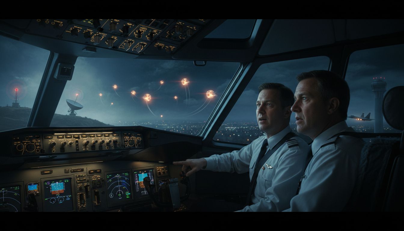 Video Pilots warned of 'Military Activity' - ABC News