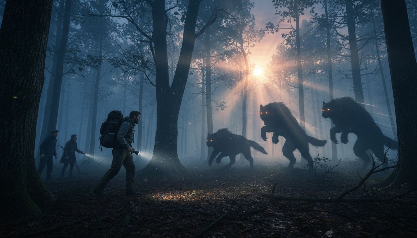 Enormous Wolf-Like Entities Encounter Location Sasquatch Ontario
