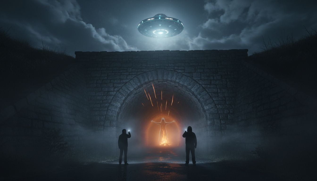 The Dying Screams of a Girl on Fire Haunting the Screaming Tunnel in Canada