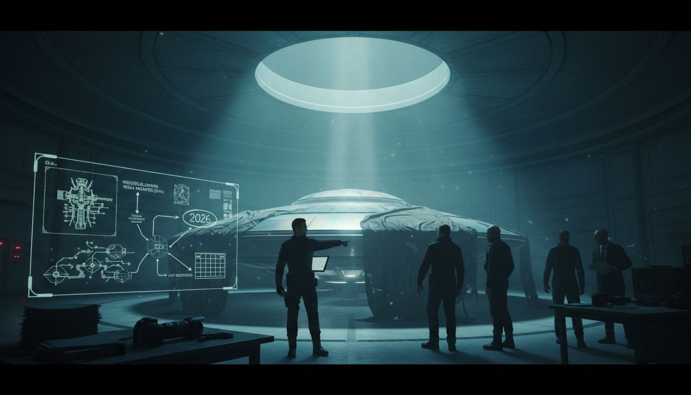 Top UFO experts reveal 'whistleblower activity' will finally bring disclosure in 2026: 'The evidence is aligning'