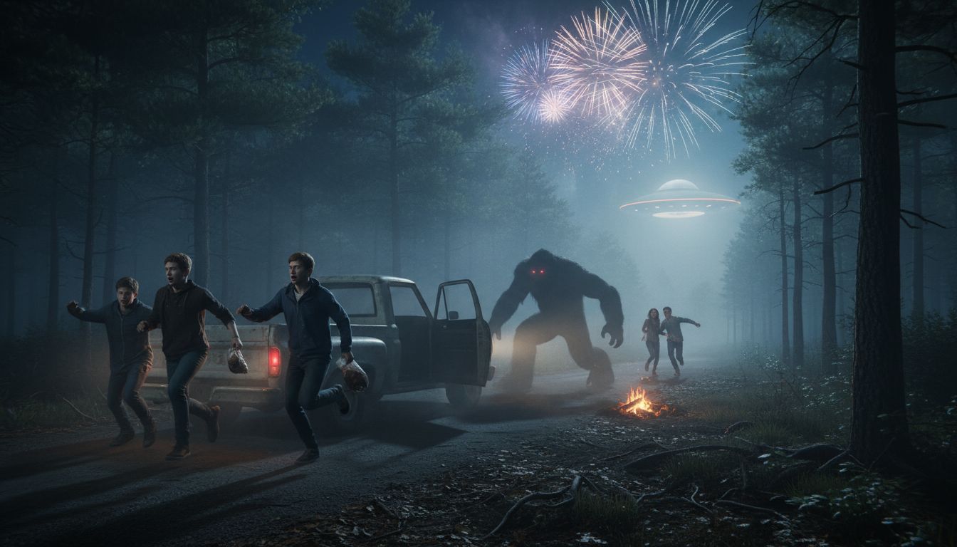 Wisconsin Teens Report Bigfoot Sighting Coast to Coast AM