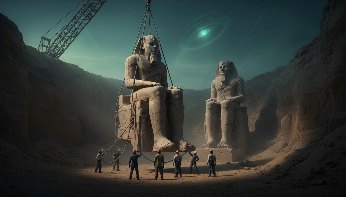 After 96 Years, the Missing Part of a Legendary Egyptian Statue Has Finally Been Found - Indian Defence Review