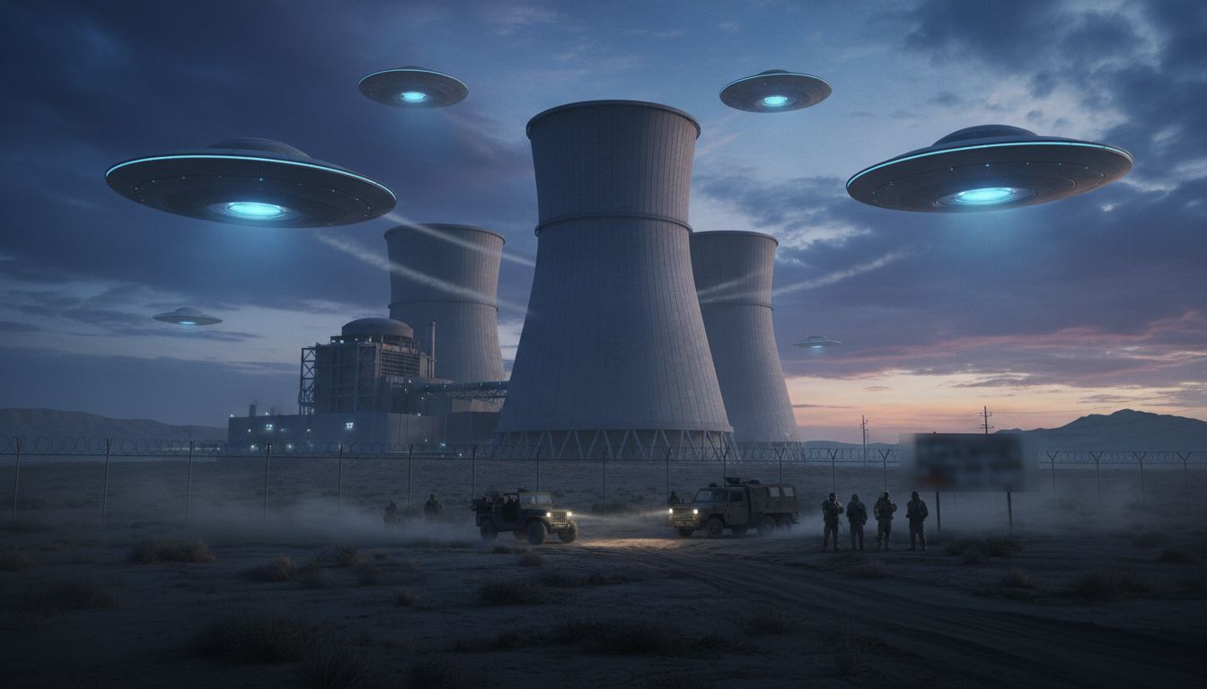 America's nuclear sites secretly invaded by thousands of UFOs, new report reveals - Daily Mail