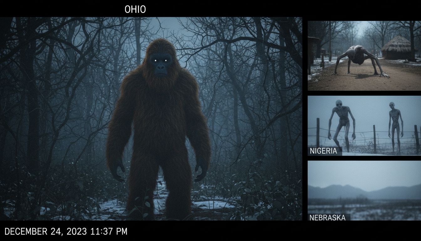 Legendary Creature Caught on Camera in Ohio #Unexplained #TrailCam #rake #crature #Cryptid