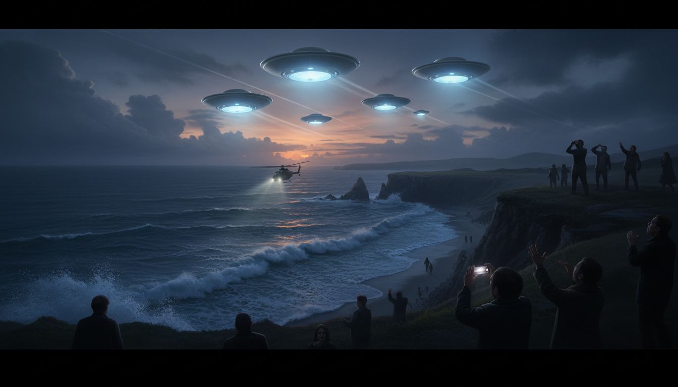 Mysterious UFOs Spotted Along US Coast - Newsweek