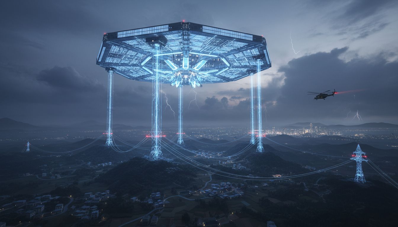 What looked to be a UFO in China is actually powering the entire grid - supercarblondie.com