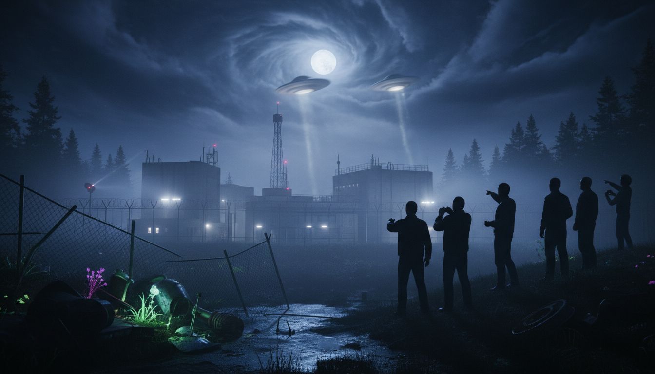 We live near secret UK lab claimed to hide 'alien bodies' - locals see UFOs but our biggest fear is more down to earth - The Sun