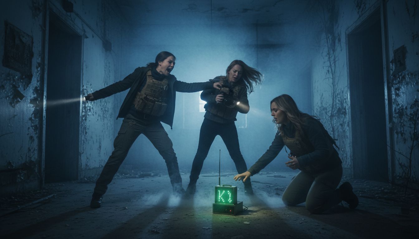 THIS GHOST WOULD NOT LEAVE THE GIRLS ALONE