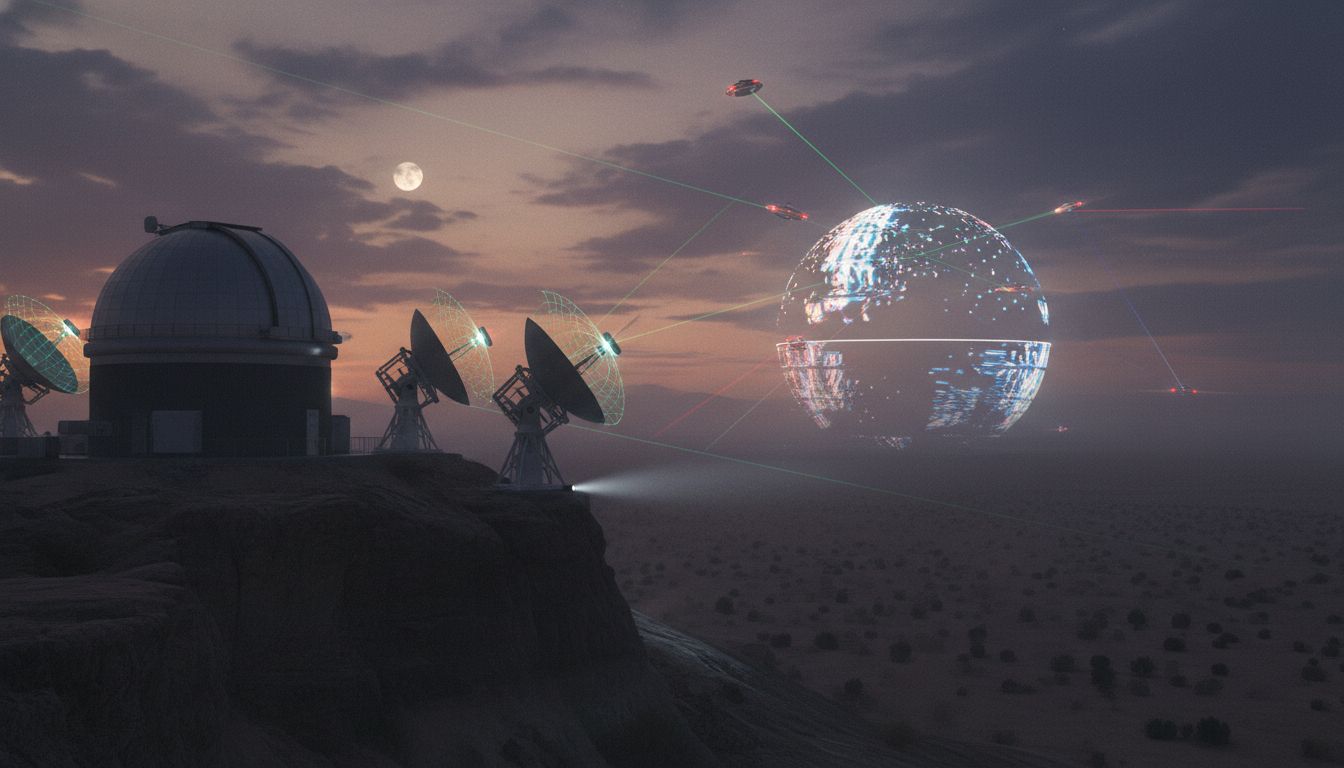 Galileo Observatory's High-Tech UFO Monitoring Above Las Vegas Sphere - newsnet5.com