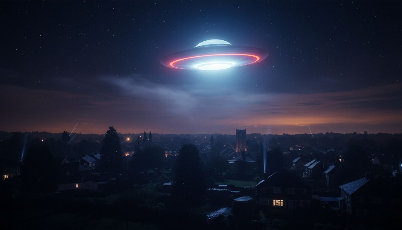 Aliens above Bracknell? Video captures mysterious light in the night sky - Bracknell News