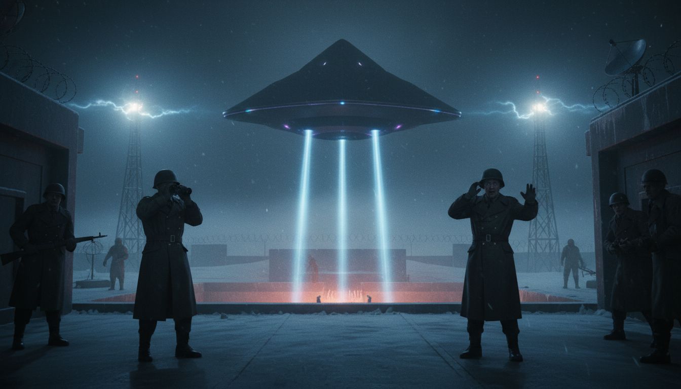 Military Witness Strange Beams at Nuclear Base