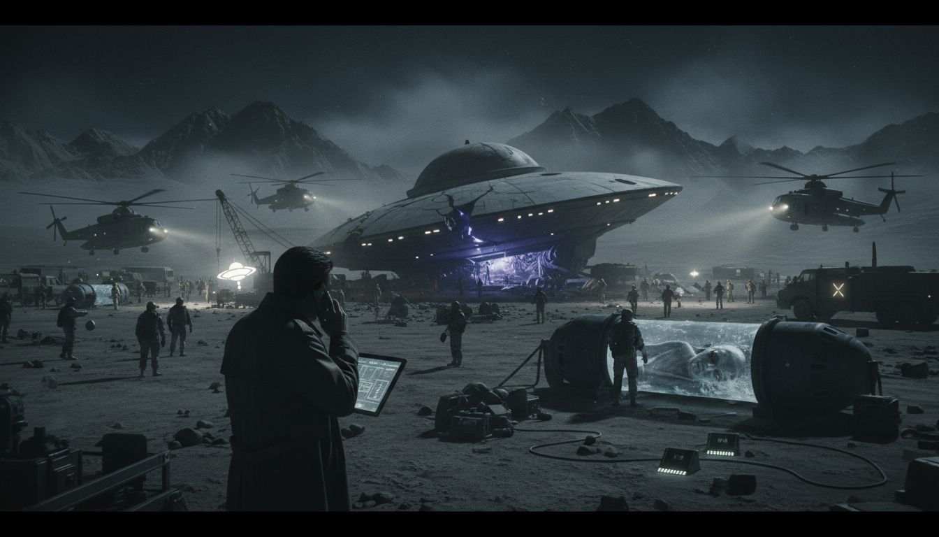 Government admits UFOs are real with non-human biologics