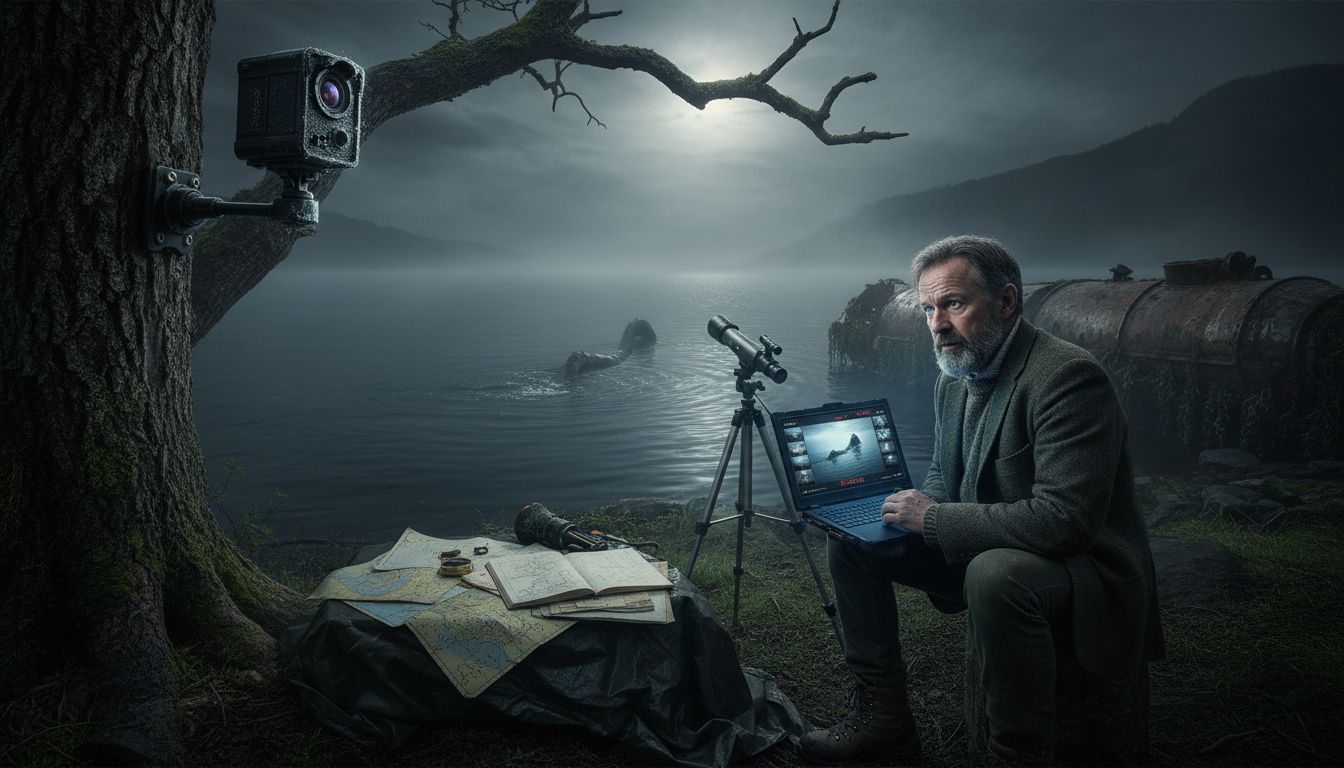 Trail Camera Pictures of Nessie? Loch Ness Monster