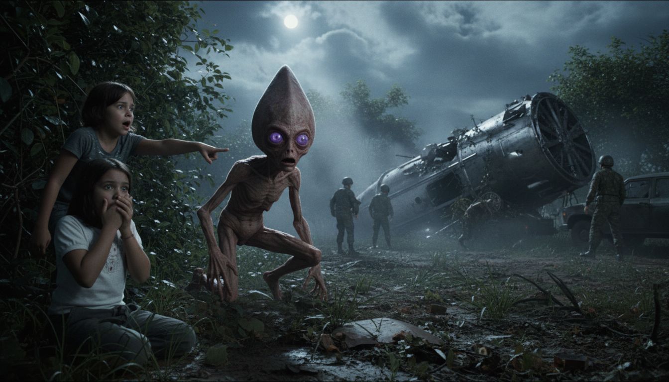 'The E.T. of Varginha': 30-year mystery of 'alien' spotted by three girls, a military 'cover-up' and a doctor only now coming forward to describe 'creature brought into his hospital'