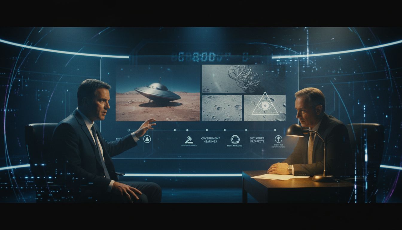 Ross Coulthart Q&A: Bob Lazar, secret UAP crash site and the moon