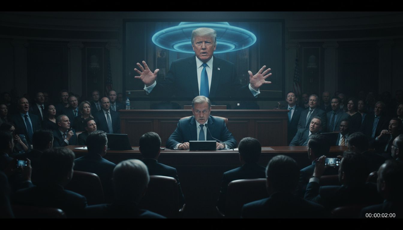 Trump UFO Hearing LIVE: Trump Reveals Shocking UFO Secrets