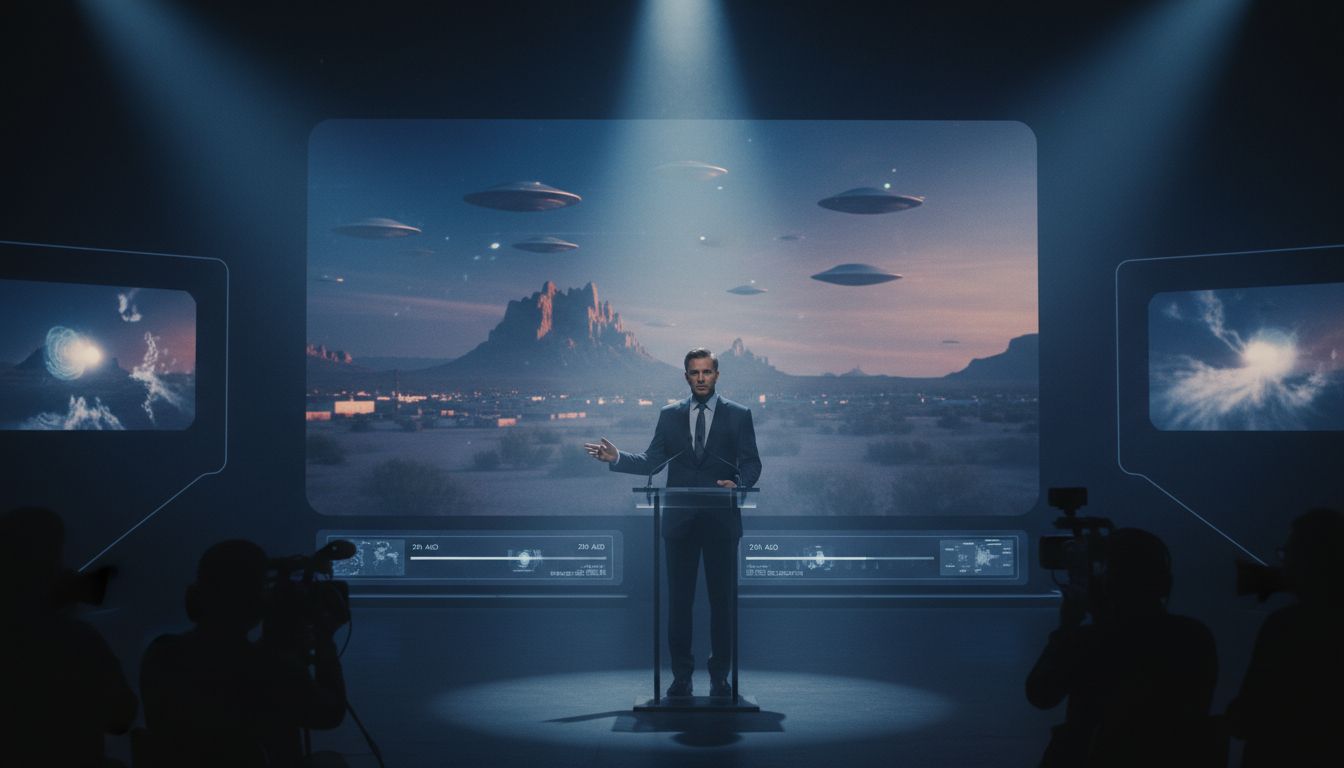 Jeremy Corbell Showed Us UAP Footage That Changes Everything