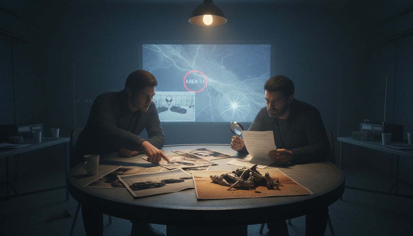Area 51 Under Scrutiny: FBI Raids, Unknown Object Crash