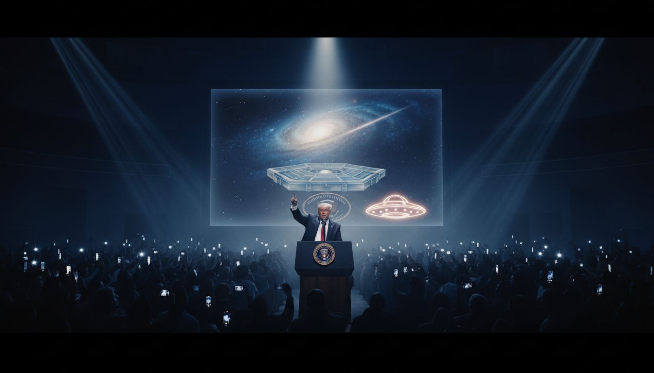 Trump says he's directing Pentagon to release any files on UFOs and "alien and extraterrestrial life" - CBS News